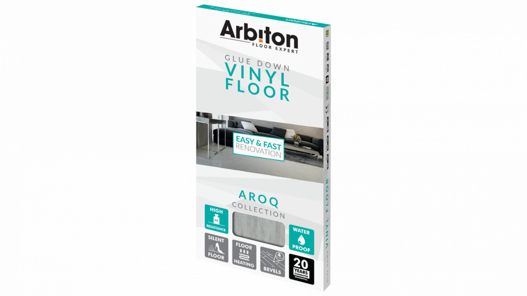 Vinylboden Arbiton Aroq Stone - SOHO BETON - 2.5mm/0.55mm